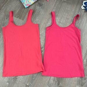 Two Lilly Pulitzer Tank Tops Size XSmall